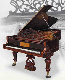 クララ･シューマン愛用のグランド・ピアノ