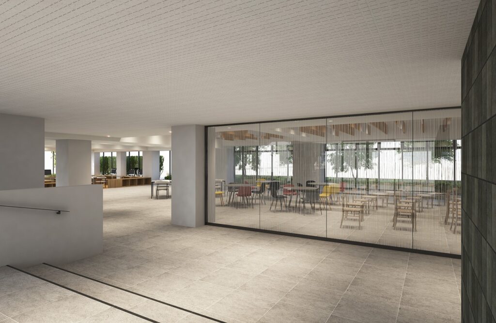 1階ホール（入口から）の画像