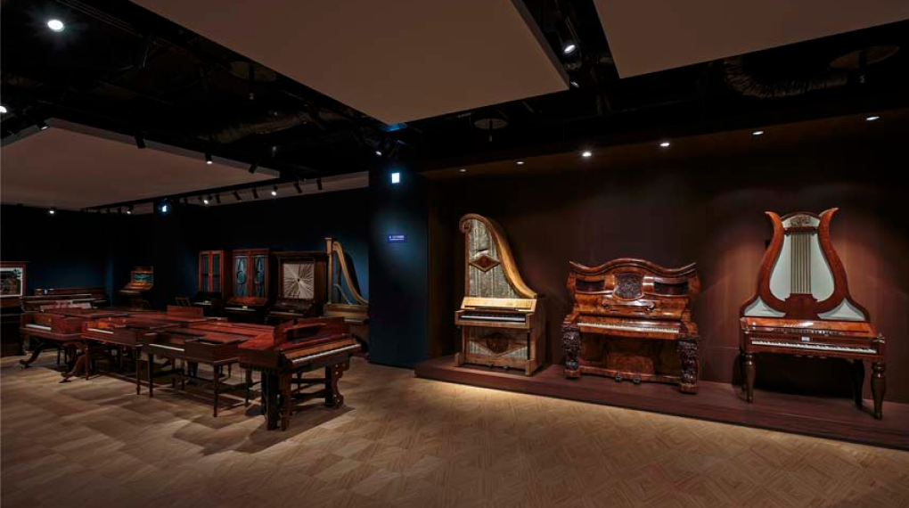 鍵盤楽器展示室