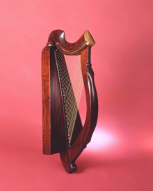 アイリッシュ・ハープの画像
